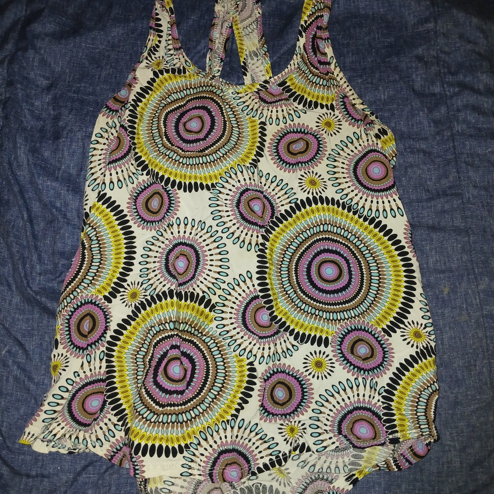 UNIONBAY Women's Multicolor Patterned Top